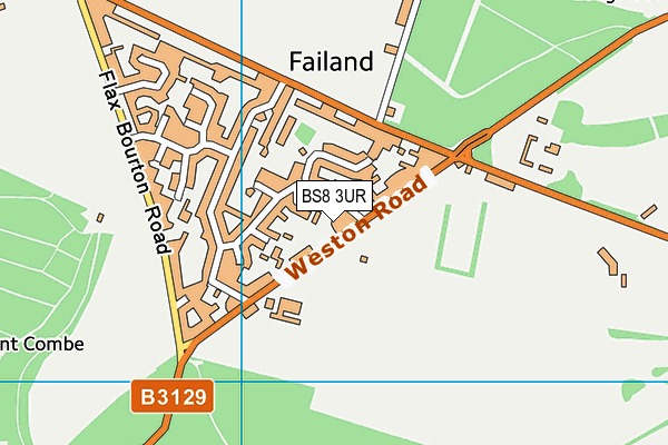 BS8 3UR map - OS VectorMap District (Ordnance Survey) BS8 3UR map - OS VectorMap District (Ordnance Survey)