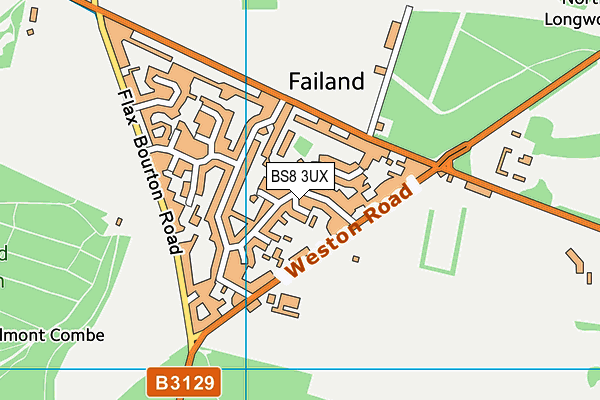 BS8 3UX map - OS VectorMap District (Ordnance Survey) BS8 3UX map - OS VectorMap District (Ordnance Survey)