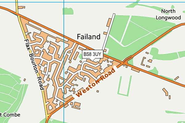 BS8 3UY map - OS VectorMap District (Ordnance Survey) BS8 3UY map - OS VectorMap District (Ordnance Survey)
