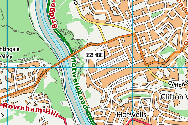 BS8 4BE map - OS VectorMap District (Ordnance Survey) BS8 4BE map - OS VectorMap District (Ordnance Survey)