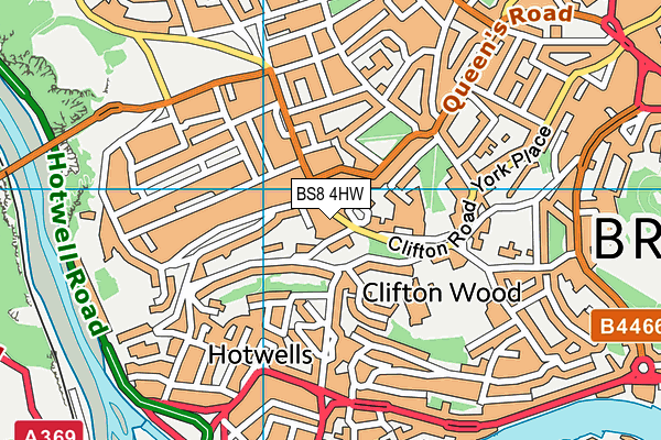 BS8 4HW map - OS VectorMap District (Ordnance Survey) BS8 4HW map - OS VectorMap District (Ordnance Survey)