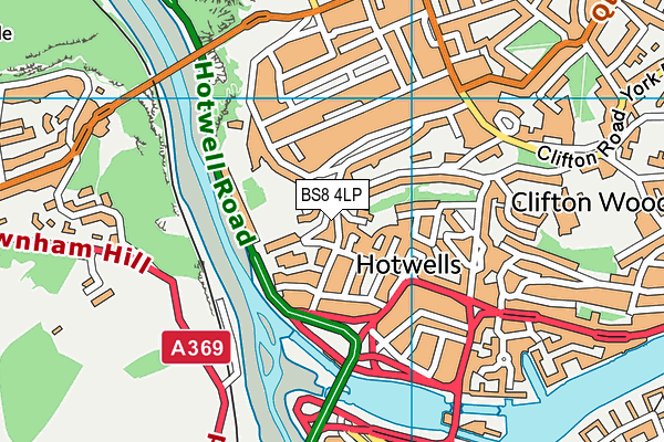 BS8 4LP map - OS VectorMap District (Ordnance Survey) BS8 4LP map - OS VectorMap District (Ordnance Survey)