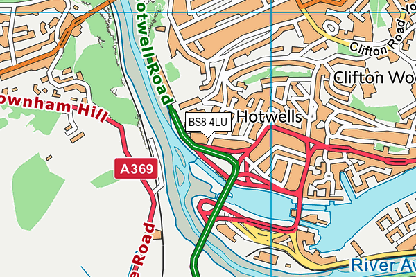 BS8 4LU map - OS VectorMap District (Ordnance Survey) BS8 4LU map - OS VectorMap District (Ordnance Survey)