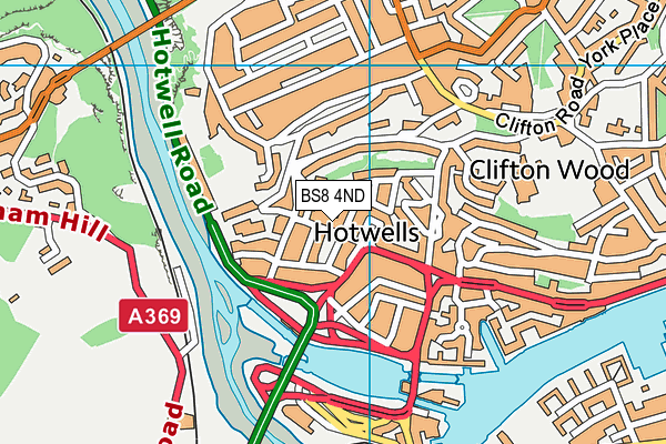 BS8 4ND map - OS VectorMap District (Ordnance Survey) BS8 4ND map - OS VectorMap District (Ordnance Survey)
