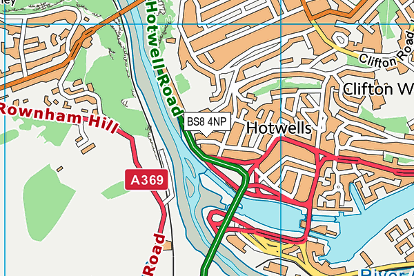 BS8 4NP map - OS VectorMap District (Ordnance Survey) BS8 4NP map - OS VectorMap District (Ordnance Survey)