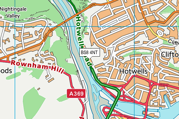 BS8 4NT map - OS VectorMap District (Ordnance Survey) BS8 4NT map - OS VectorMap District (Ordnance Survey)