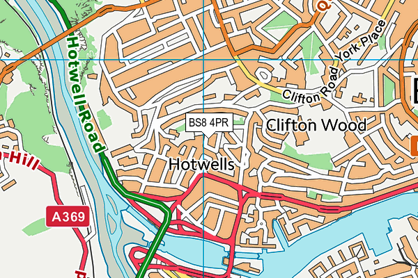 BS8 4PR map - OS VectorMap District (Ordnance Survey) BS8 4PR map - OS VectorMap District (Ordnance Survey)
