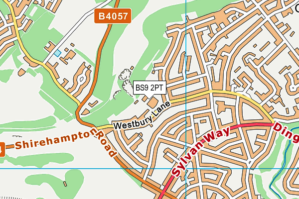 BS9 2PT map - OS VectorMap District (Ordnance Survey) BS9 2PT map - OS VectorMap District (Ordnance Survey)