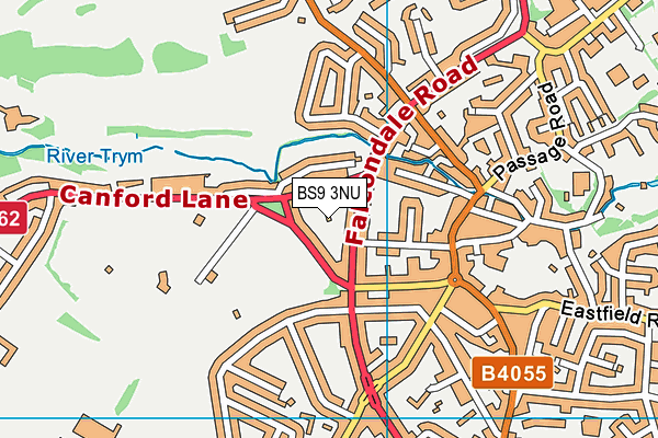 BS9 3NU map - OS VectorMap District (Ordnance Survey) BS9 3NU map - OS VectorMap District (Ordnance Survey)
