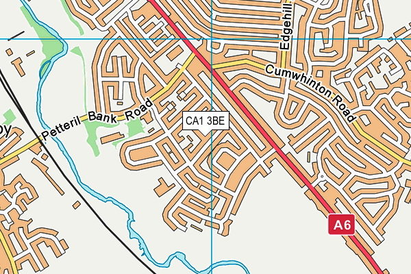 CA1 3BE map - OS VectorMap District (Ordnance Survey) CA1 3BE map - OS VectorMap District (Ordnance Survey)