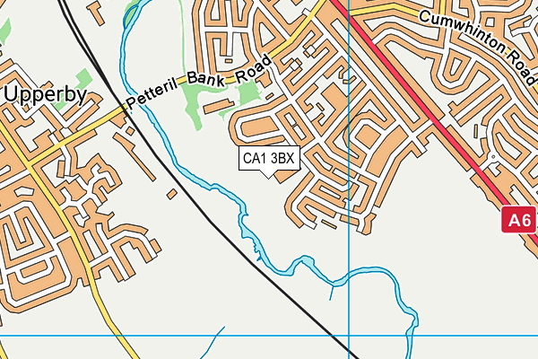 CA1 3BX map - OS VectorMap District (Ordnance Survey) CA1 3BX map - OS VectorMap District (Ordnance Survey)