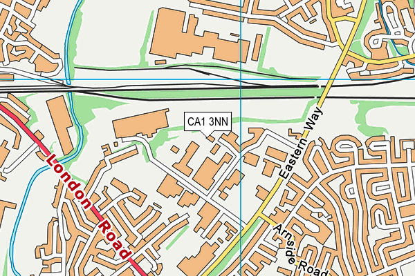CA1 3NN map - OS VectorMap District (Ordnance Survey) CA1 3NN map - OS VectorMap District (Ordnance Survey)