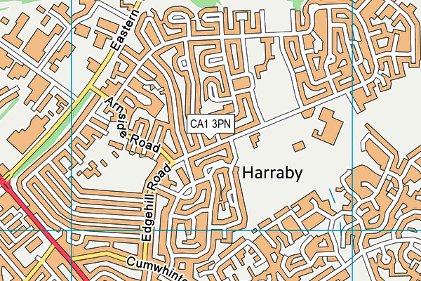 CA1 3PN map - OS VectorMap District (Ordnance Survey) CA1 3PN map - OS VectorMap District (Ordnance Survey)