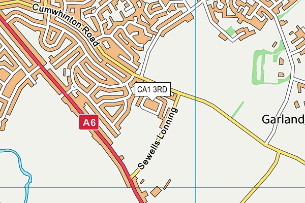 CA1 3RD map - OS VectorMap District (Ordnance Survey) CA1 3RD map - OS VectorMap District (Ordnance Survey)