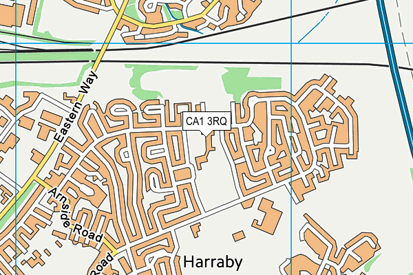 CA1 3RQ map - OS VectorMap District (Ordnance Survey) CA1 3RQ map - OS VectorMap District (Ordnance Survey)