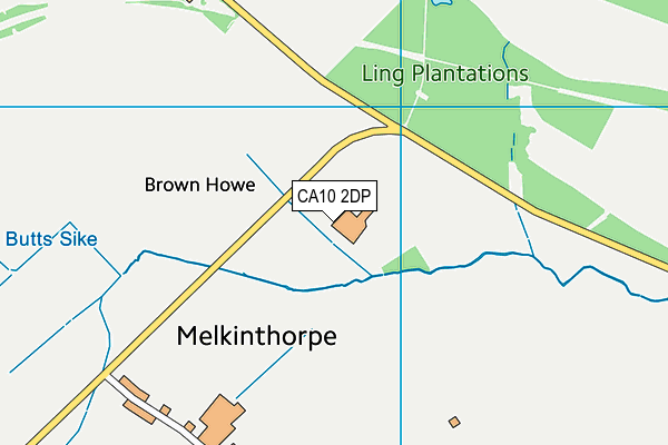 CA10 2DP map - OS VectorMap District (Ordnance Survey) CA10 2DP map - OS VectorMap District (Ordnance Survey)