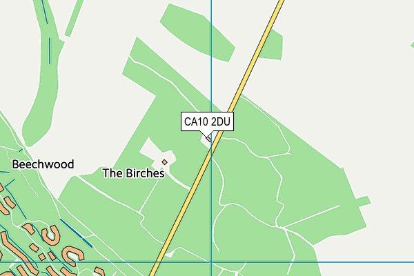 CA10 2DU map - OS VectorMap District (Ordnance Survey) CA10 2DU map - OS VectorMap District (Ordnance Survey)