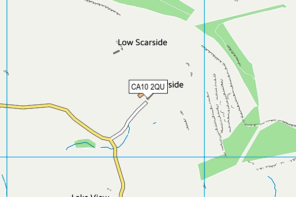 CA10 2QU map - OS VectorMap District (Ordnance Survey) CA10 2QU map - OS VectorMap District (Ordnance Survey)