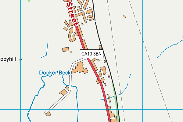 CA10 3BN map - OS VectorMap District (Ordnance Survey) CA10 3BN map - OS VectorMap District (Ordnance Survey)