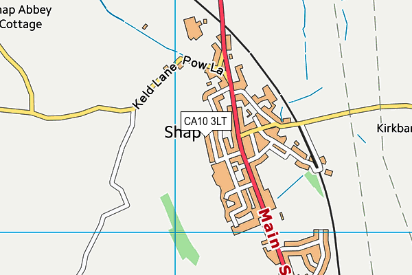 CA10 3LT map - OS VectorMap District (Ordnance Survey) CA10 3LT map - OS VectorMap District (Ordnance Survey)