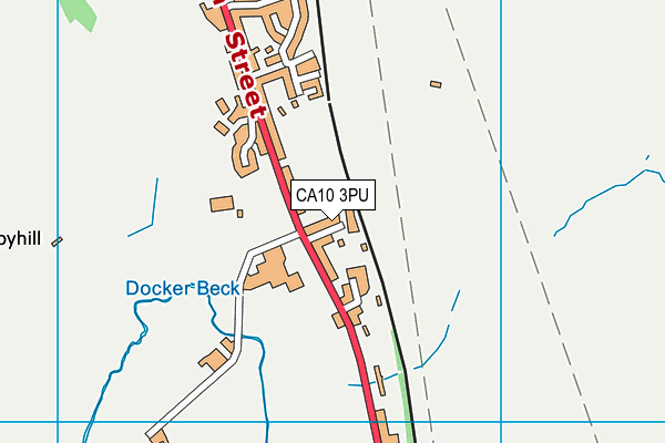 CA10 3PU map - OS VectorMap District (Ordnance Survey) CA10 3PU map - OS VectorMap District (Ordnance Survey)