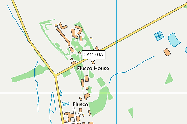 CA11 0JA map - OS VectorMap District (Ordnance Survey) CA11 0JA map - OS VectorMap District (Ordnance Survey)