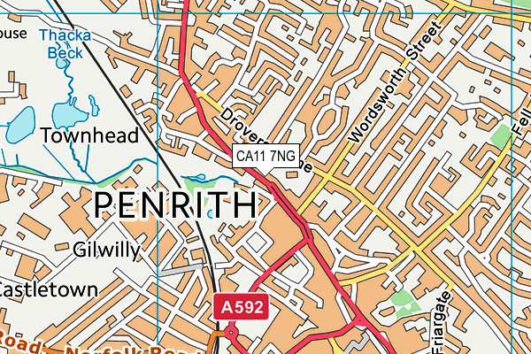 CA11 7NG map - OS VectorMap District (Ordnance Survey) CA11 7NG map - OS VectorMap District (Ordnance Survey)