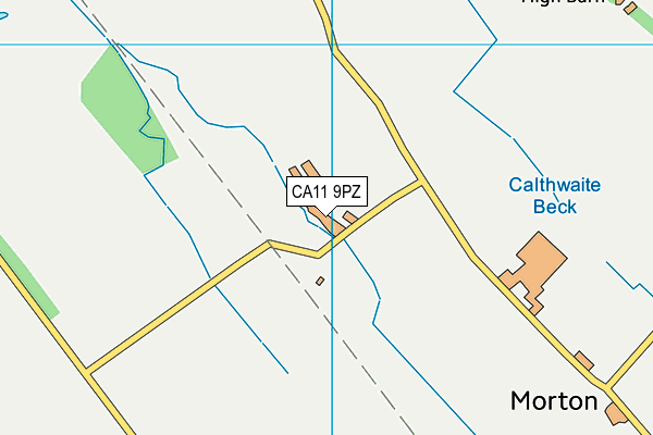 CA11 9PZ map - OS VectorMap District (Ordnance Survey) CA11 9PZ map - OS VectorMap District (Ordnance Survey)