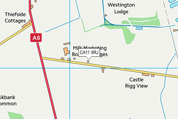 CA11 9RJ map - OS VectorMap District (Ordnance Survey) CA11 9RJ map - OS VectorMap District (Ordnance Survey)