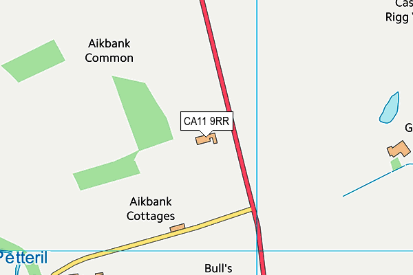 CA11 9RR map - OS VectorMap District (Ordnance Survey) CA11 9RR map - OS VectorMap District (Ordnance Survey)