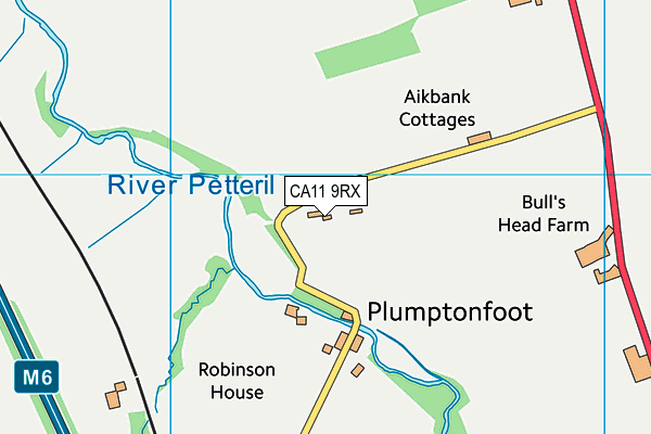 CA11 9RX map - OS VectorMap District (Ordnance Survey) CA11 9RX map - OS VectorMap District (Ordnance Survey)