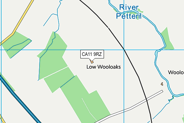 CA11 9RZ map - OS VectorMap District (Ordnance Survey) CA11 9RZ map - OS VectorMap District (Ordnance Survey)