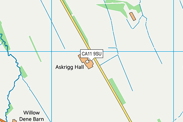CA11 9SU map - OS VectorMap District (Ordnance Survey) CA11 9SU map - OS VectorMap District (Ordnance Survey)