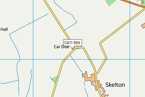 CA11 9SX map - OS VectorMap District (Ordnance Survey) CA11 9SX map - OS VectorMap District (Ordnance Survey)
