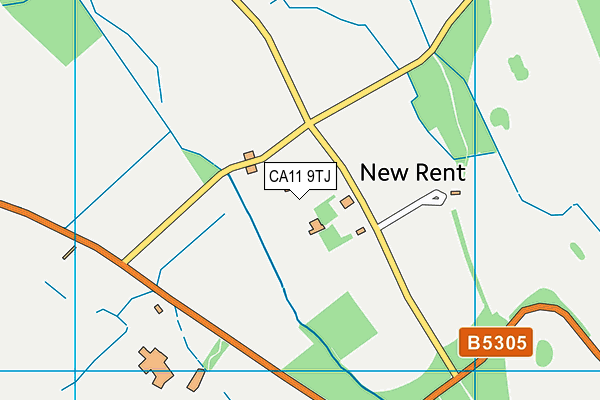 CA11 9TJ map - OS VectorMap District (Ordnance Survey) CA11 9TJ map - OS VectorMap District (Ordnance Survey)