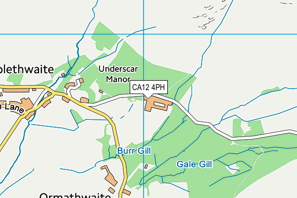 CA12 4PH map - OS VectorMap District (Ordnance Survey) CA12 4PH map - OS VectorMap District (Ordnance Survey)