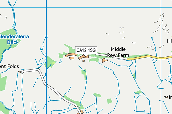 CA12 4SG map - OS VectorMap District (Ordnance Survey) CA12 4SG map - OS VectorMap District (Ordnance Survey)