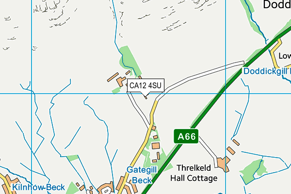 CA12 4SU map - OS VectorMap District (Ordnance Survey) CA12 4SU map - OS VectorMap District (Ordnance Survey)