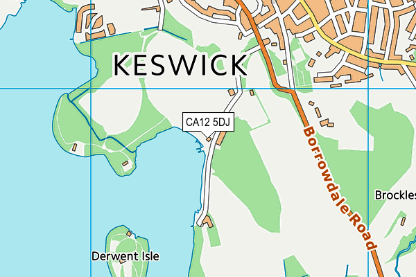 CA12 5DJ map - OS VectorMap District (Ordnance Survey) CA12 5DJ map - OS VectorMap District (Ordnance Survey)