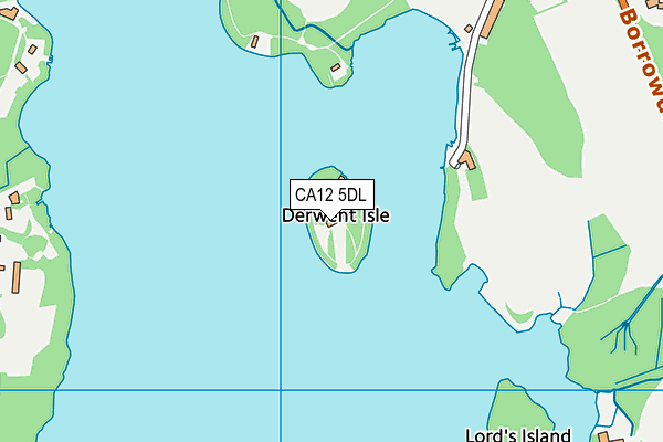 CA12 5DL map - OS VectorMap District (Ordnance Survey) CA12 5DL map - OS VectorMap District (Ordnance Survey)