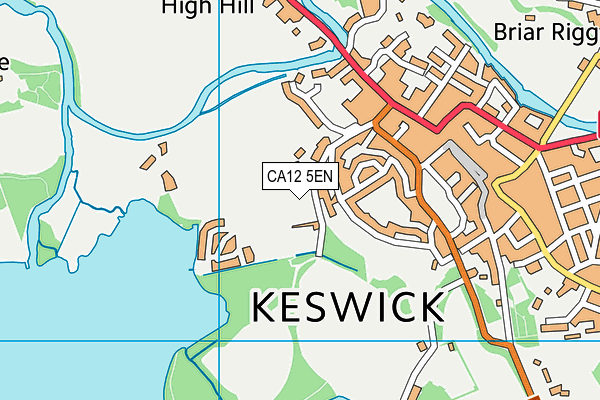 CA12 5EN map - OS VectorMap District (Ordnance Survey) CA12 5EN map - OS VectorMap District (Ordnance Survey)