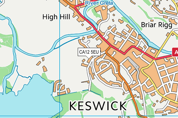 CA12 5EU map - OS VectorMap District (Ordnance Survey) CA12 5EU map - OS VectorMap District (Ordnance Survey)