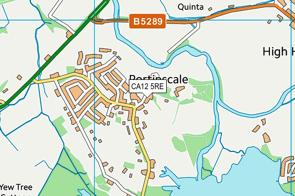CA12 5RE map - OS VectorMap District (Ordnance Survey) CA12 5RE map - OS VectorMap District (Ordnance Survey)