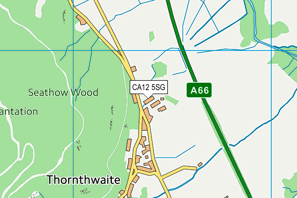 CA12 5SG map - OS VectorMap District (Ordnance Survey) CA12 5SG map - OS VectorMap District (Ordnance Survey)