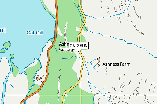 CA12 5UN map - OS VectorMap District (Ordnance Survey)