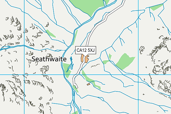 CA12 5XJ map - OS VectorMap District (Ordnance Survey) CA12 5XJ map - OS VectorMap District (Ordnance Survey)