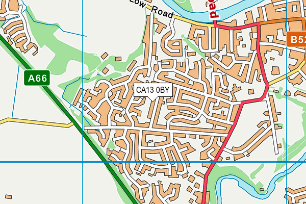 CA13 0BY map - OS VectorMap District (Ordnance Survey) CA13 0BY map - OS VectorMap District (Ordnance Survey)