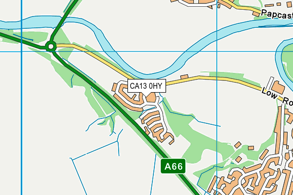 CA13 0HY map - OS VectorMap District (Ordnance Survey) CA13 0HY map - OS VectorMap District (Ordnance Survey)