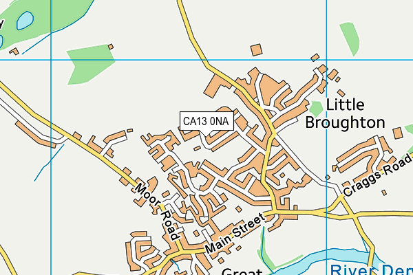 CA13 0NA map - OS VectorMap District (Ordnance Survey) CA13 0NA map - OS VectorMap District (Ordnance Survey)