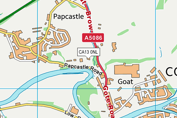 CA13 0NL map - OS VectorMap District (Ordnance Survey) CA13 0NL map - OS VectorMap District (Ordnance Survey)